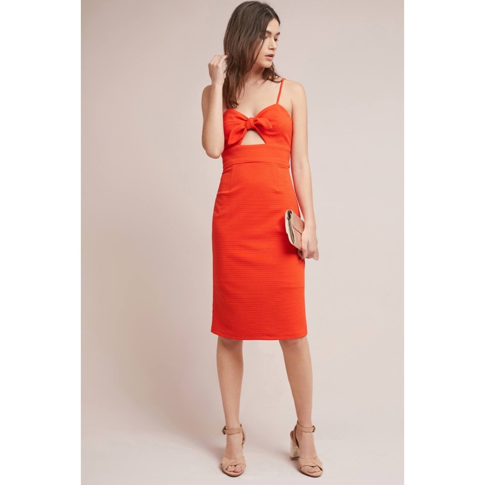 NWT Anthropologie Tropicale Knotted Dress